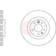 Apec 2 x Vented Front Brake Discs DSK2466