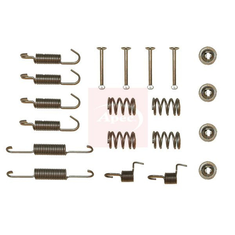 Apec Parking Brake Shoe Accessory Kit Rear KIT2089