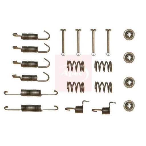 Apec Parking Brake Shoe Accessory Kit Rear KIT2089