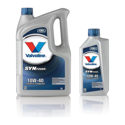 Valvoline SynPower 10W-40 10W40 Engine Oil - 6 Litres 6L Valvoline  - Town Parts