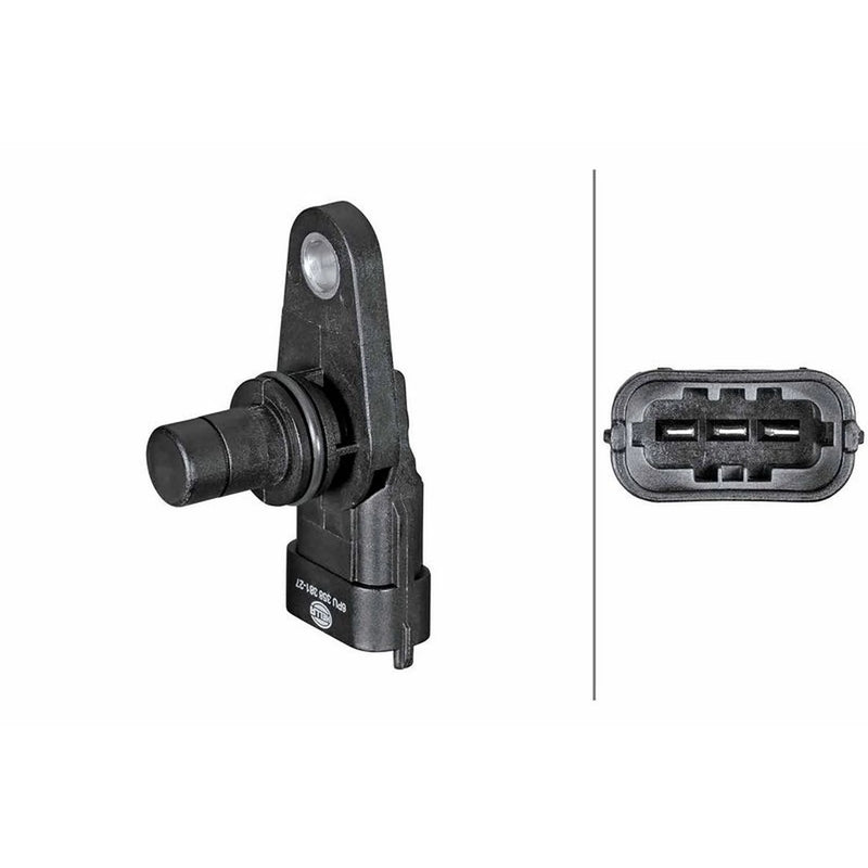 Hella Camshaft Position Sensor Left 6PU 358 381-271