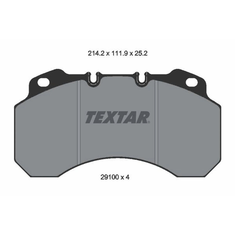 Textar Front Brake Pad Set 2910004