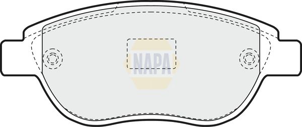 NAPA Front & Rear Pads fits CITROËN DS PEUGEOT