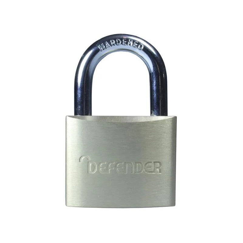 DEFENDER Brass Padlock Quad Pack 40mm - DFBP4Q