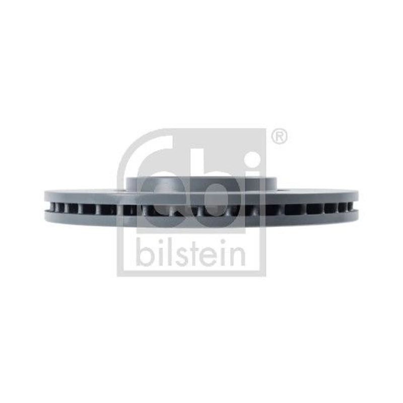 Febi 2 x Internally Vented Front Brake Discs 108677