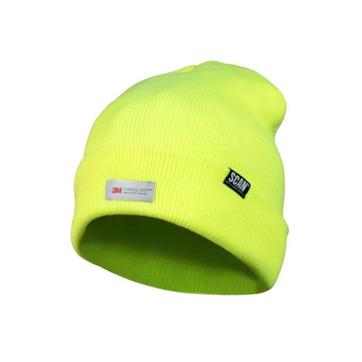 Scan Hi-Vis Yellow Beanie Hat - SFCP01