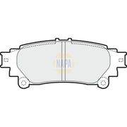 NAPA Rear Brake Pad Set NBP1760