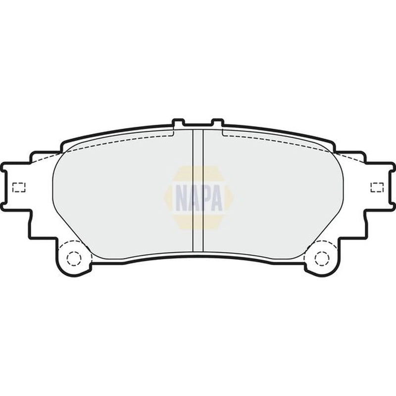 NAPA Rear Brake Pad Set NBP1760
