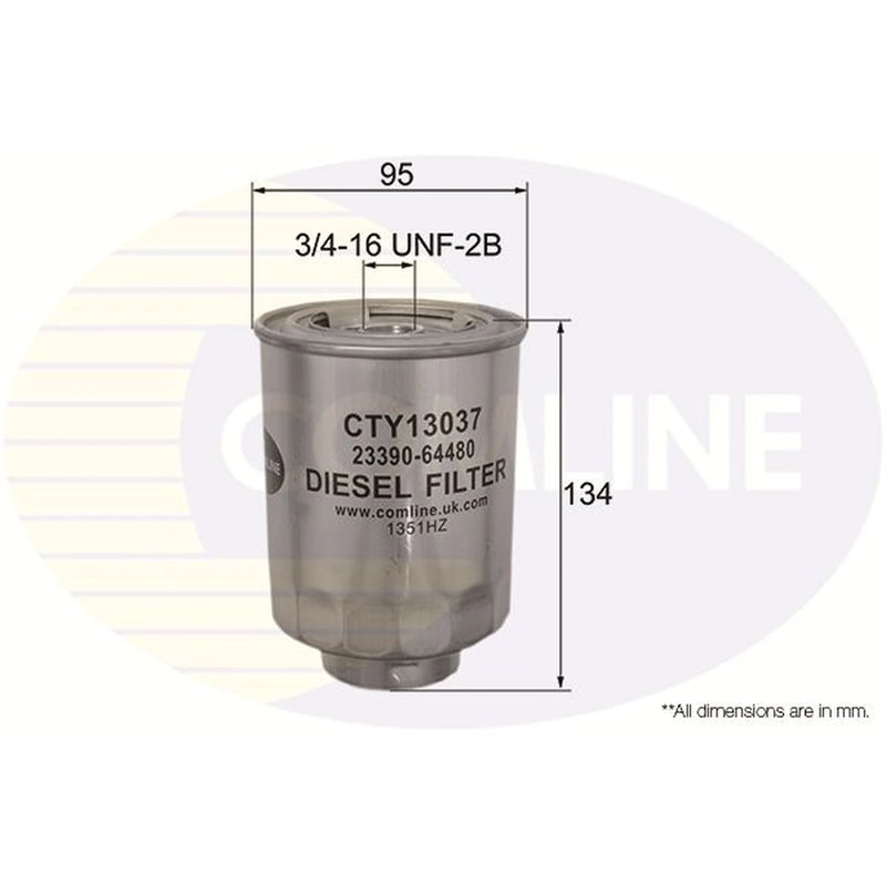 Comline Fuel Filter Element CTY13037
