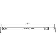 Juratek Brake Hydraulic Hose Line Front JBH1171