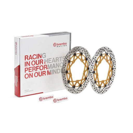 Brembo 2 x Floating Front Brake Disc Brake Discs 208973748