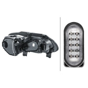 Hella Headlight Headlamp W5W Left 1EE 010 203-011