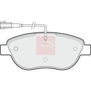 Apec Front Brake Pad Set PAD1293