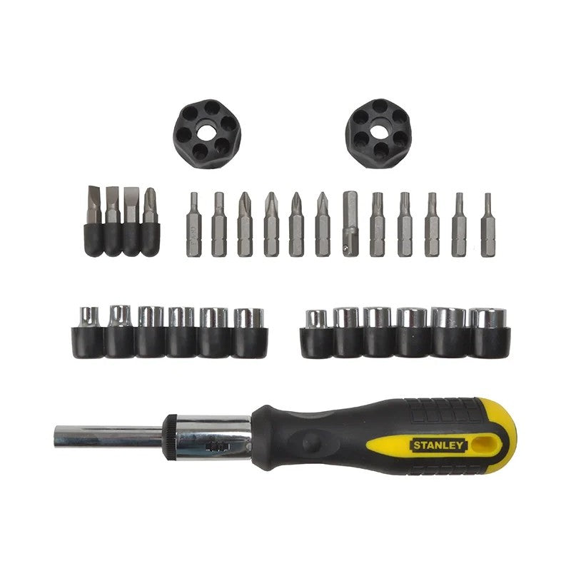 STANLEY® Hand Tools Ratchet Screwdriver Set of 29 - 0-54-925