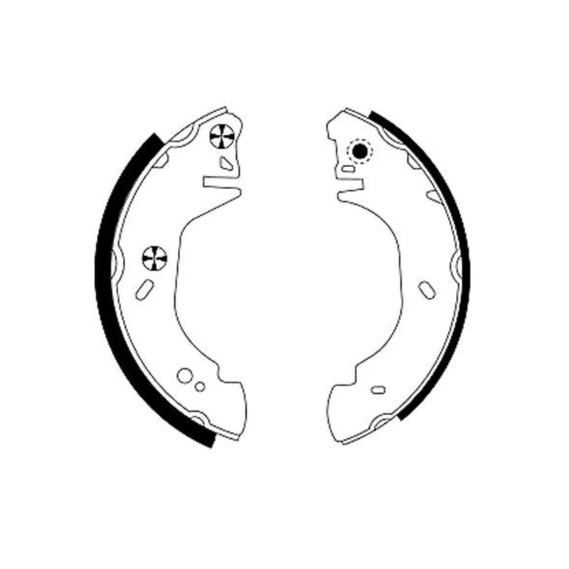 Mintex Brake Shoe Set Axle Kit MFR467