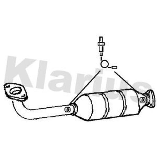 Klarius Catalyst T/A With Pipe (Kit 402486) Front 321977