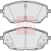 Apec Front Brake Pad Set PAD2197