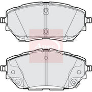 Apec Front Brake Pad Set PAD2197