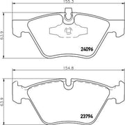 DON Front Brake Pad Set PCP1286