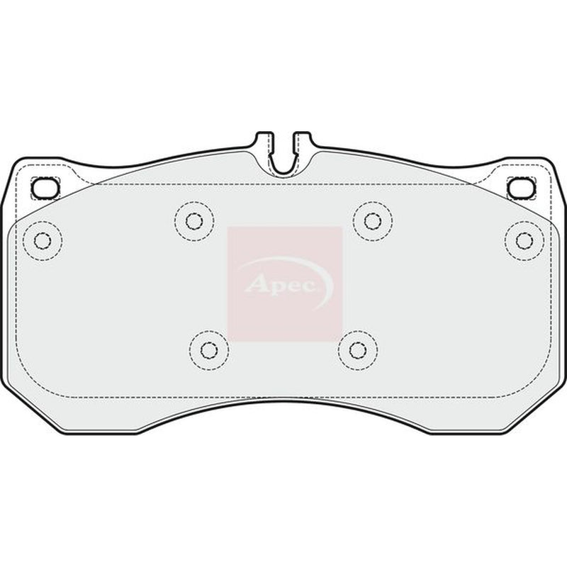 Apec Front Brake Pad Set PAD1910