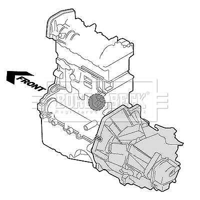 BORG & BECK BEM3368 Engine Mounting Right O/S Driver Upper Fits Renault Espace Borg & Beck - Town Parts