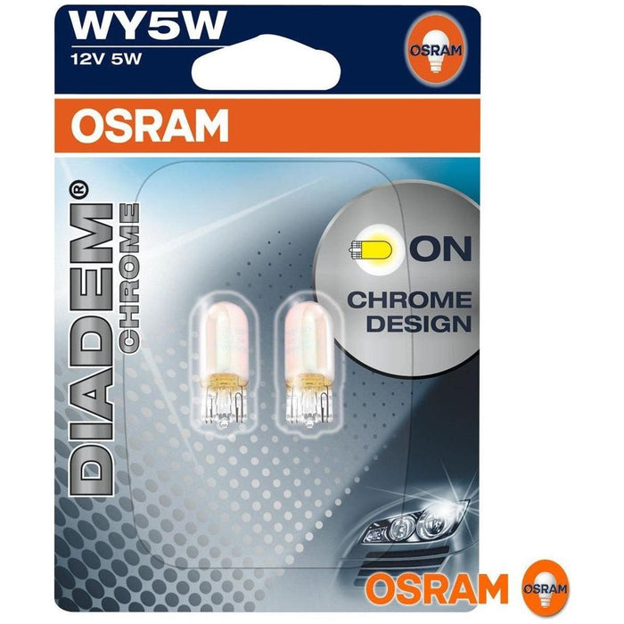 Osram DIADEM CHROME Indicator light WY5W 2827DC-02B nearly invisible when turned Osram  - Town Parts