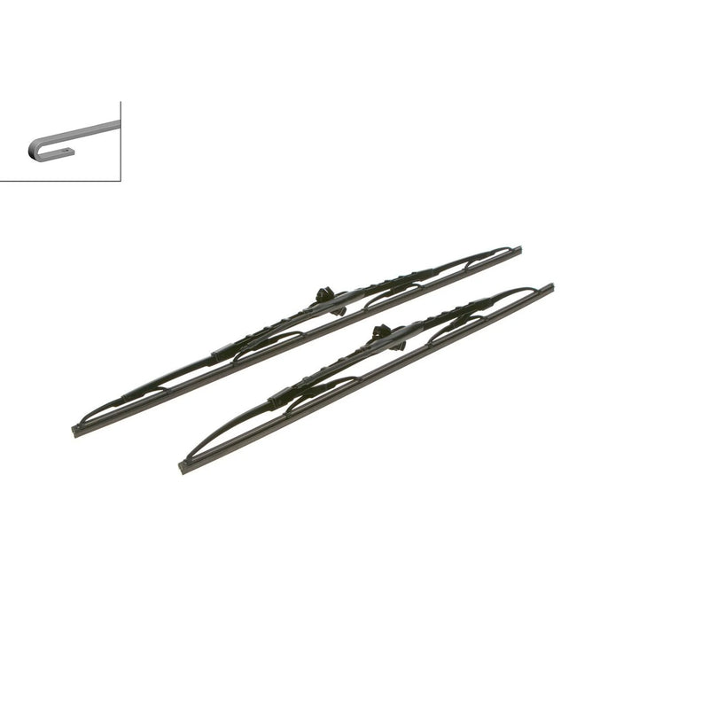 Bosch Eco Front Wiper Blade Set 650mm + 550mm — 725