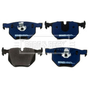 Borg & Beck 4 x Rear Brake Pad Set BBP1872