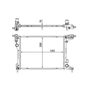 Mahle Engine Radiator CR 1663 000S