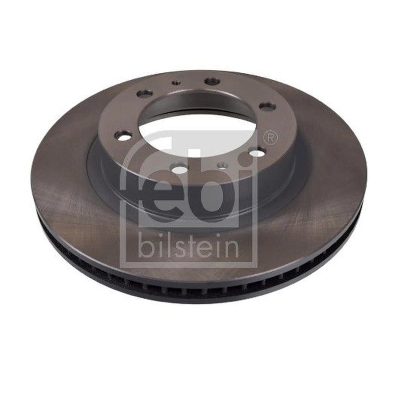Febi 2 x Internally Vented Front Brake Discs 108411