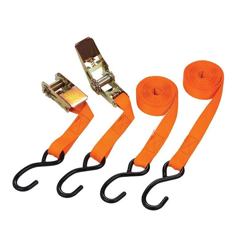 BlueSpot Tools Ratchet Tie-Down Set 25mm x 4.5m - 45407