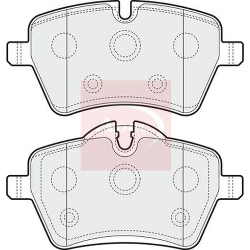 Apec Front Brake Pad Set PAD1577