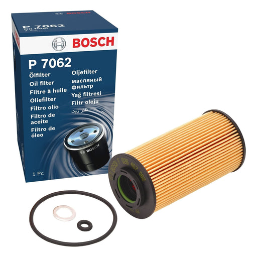 Genuine Bosch Car Oil Filter P7062 Fits Kia Ceed Crdi - 1.6 - 07-12 F026407062 Bosch  - Town Parts