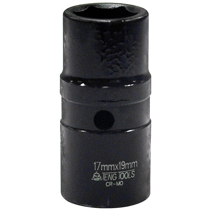Teng Tools Impact Socket 17x19mm 1/2" Drive Cr-Mo