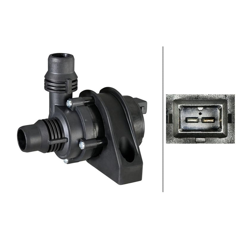 Hella Auxiliary Coolant Water Pump 8TW 358 304-671