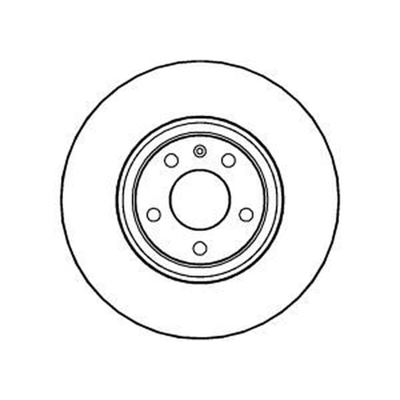 Abtex 2 x Vented Front Brake Discs BD1319V