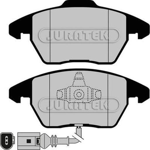 Juratek Front Brake Pad Set JCP1641