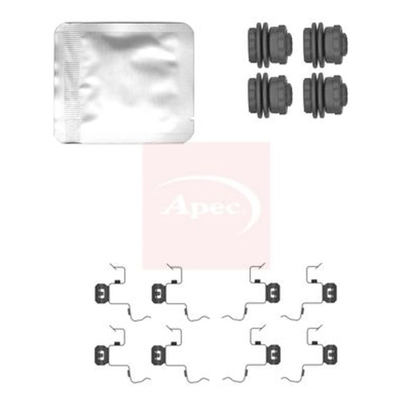 Apec Brake Pad Accessory Fitting Kit Rear KIT1549