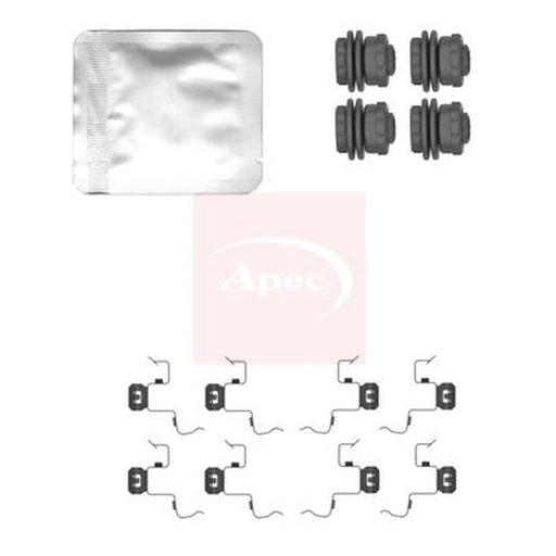 Apec Brake Pad Accessory Fitting Kit Rear KIT1549