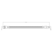 Abtex Brake Hydraulic Hose Line Front ABH1220