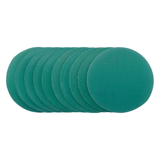 Draper Wet and Dry Sanding Discs with Hook and Loop, 75mm, 320 Grit (Pack of 10) Draper  - Town Parts