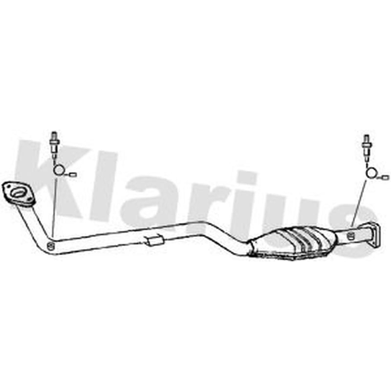 Klarius Catalyst Type Approved With Pipe 321804