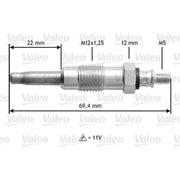 Valeo Diesel Engine Glow Plug 345116