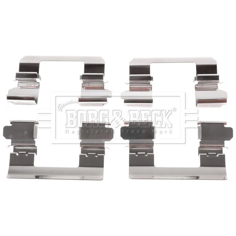 Borg & Beck Brake Pad Accessory Fitting Kit Front BBK1256