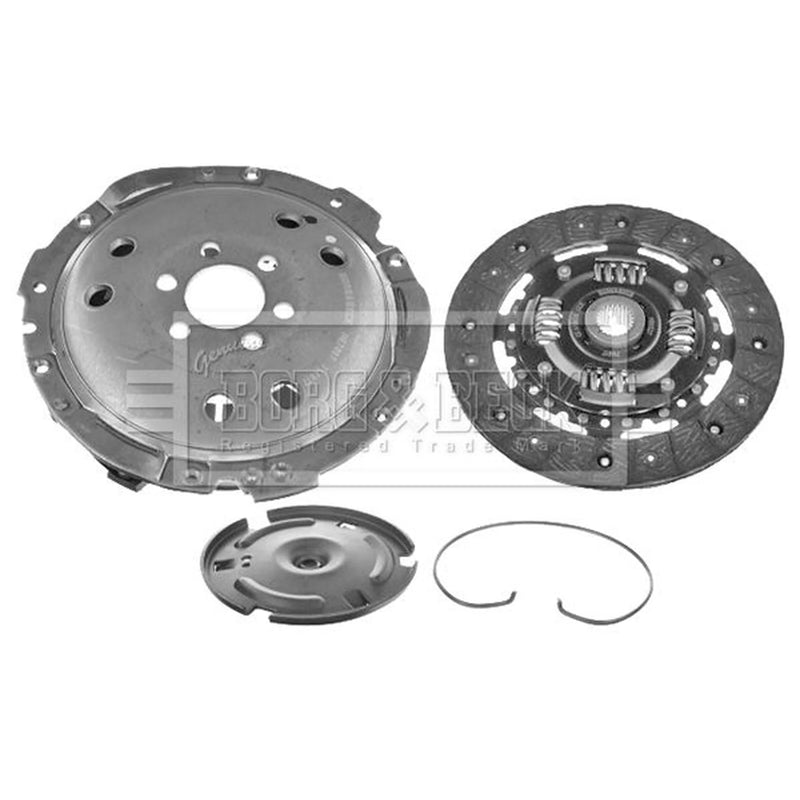 Borg & Beck Clutch Kit Set 3pc 190mm HK6409