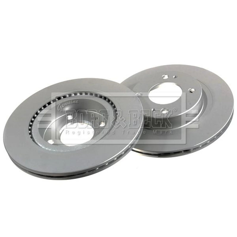 Borg & Beck 2 x Vented Front Brake Discs BBD5359