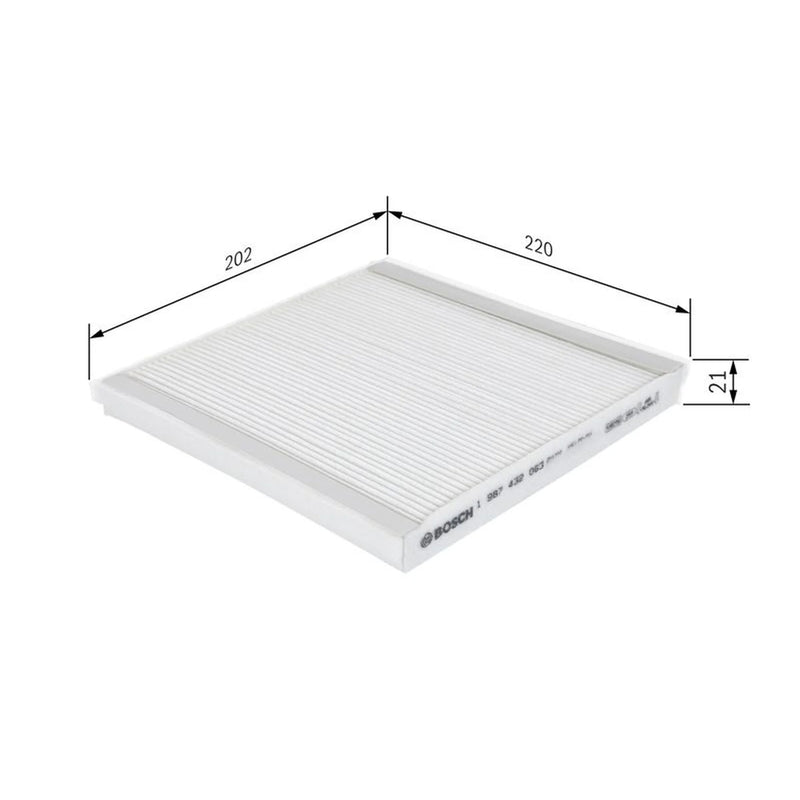 Bosch Cabin Air Filter (Pollen Filter) 1 987 432 063
