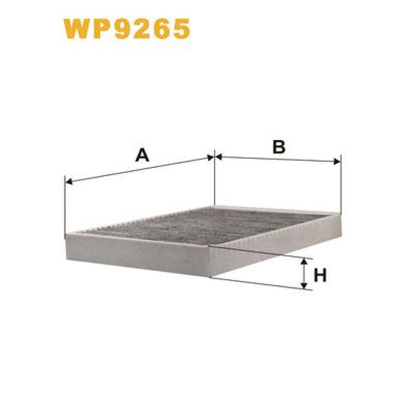 WIX Cabin Air Filter (Pollen Filter) WP9265