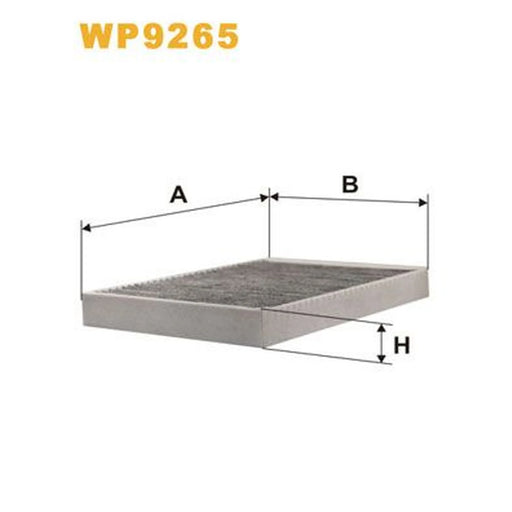 WIX Cabin Air Filter (Pollen Filter) WP9265