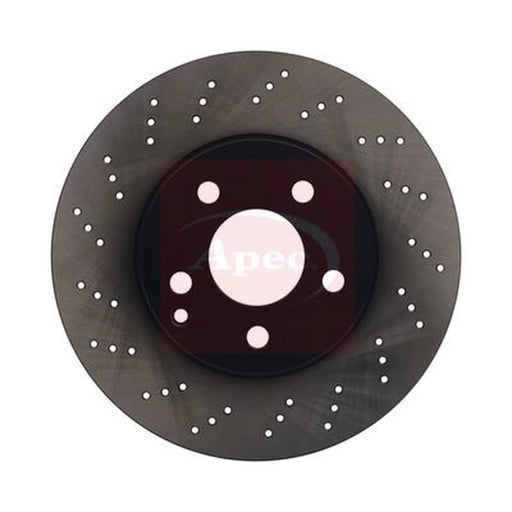 Apec 2 x Perforated/Vented Front Brake Discs DSK2808